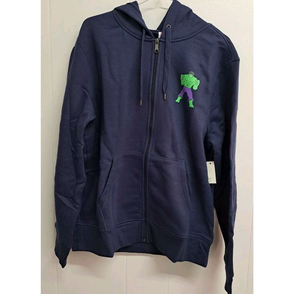 Amazon Essentials Marvel Men's Fleece Full-Zip Hoodie Sweatshirts‎ Size L